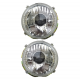 Juego de 2 Faros con Diodos LED y Lupa Tunix para VW Sedán 1500, 1600, 1600i, Combi, Safari
