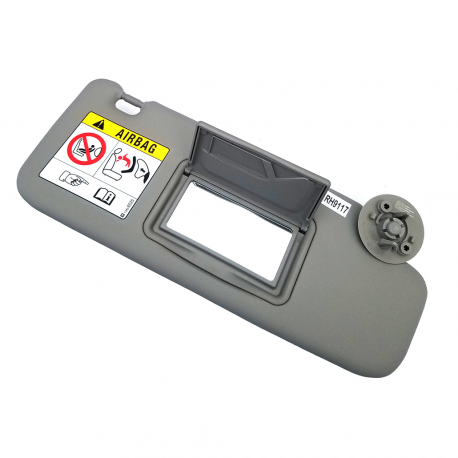 Visera Gris Lado Derecho con Espejo de Vanidad Original GM
