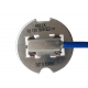 Foco de Halógeno H3 de 55w con Cable Azul Standard Hella Para Faro Buscador