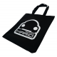 Bolsa Negra de Tela NonWoven Ecológica con Logo Refaccionaria Mario