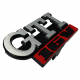 Emblema de Parrilla GTI para Golf A2