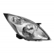 Faro Principal Derecho con Fondo Cromado Auto Magic para Spark Classic