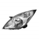 Faro Principal Izquierdo con Fondo Cromado Auto Magic para Spark Classic