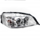 Faro Principal Derecho con Fondo Cromado y Lupa Auto Magic para Astra
