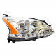 Faro Principal Derecho sin Focos con Reflejante Ámbar Auto Magic para Sentra B17