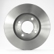 Disco Ventilado de Freno Delantero Pagid para Pointer, Golf A2, Jetta A2, Corsar, Passat B2