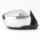 Espejo Retrovisor Eléctrico Lado Derecho con Carcasa Cromada KLY para NP300 D23