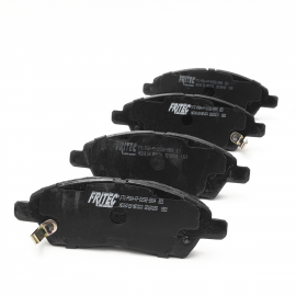 Juego de 4 Balatas de Freno Delantero Ceramic Low Met Fritec para Versa 1.6, March 1.6, Note 1.6