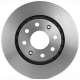 Disco Ventilado de Freno Delantero Brembo para Aveo 1.6, Pontiac G3 1.6