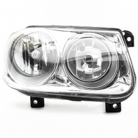 Faro Principal Derecho sin Focos con Fondo Cromado DEPO para Jetta Clásico