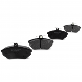 Juego de 4 Balatas Delanteras de Disco de Freno Ventilado Friction Premium para Golf A3, Jetta A3