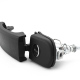 Manija Exterior de Puerta Delantera sin Lado Negra con Llaves Bruck para Pointer G3
