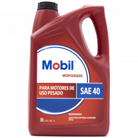 Garrafa de Aceite Monogrado SAE 40 Mobil