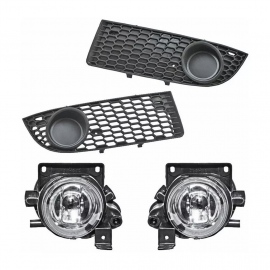 Kit de Faros Buscadores con Rejillas y Luces de Cuarto Auto Magic para Jetta Clásico