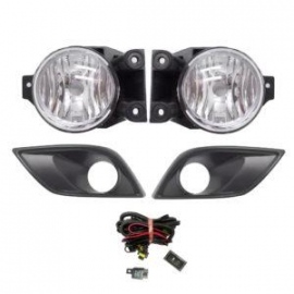 Kit de Faros Auxiliares con Rejillas Lisas y Arnés Auto Magic para Aveo