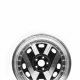 Juego de 4 Rines de 17" Color Negro y Plata con Logo de VW Auto Magic 