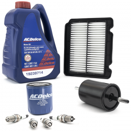 Kit de Afinación con Cambio de Aceite AC Delco para Aveo, Pontiac G3