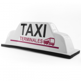 Copete de Taxi CDMX Oficial "Terminales"