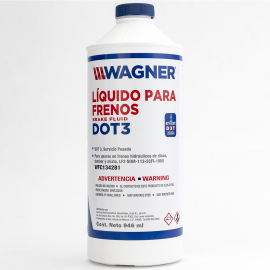 Liquido de Frenos DOT 3 Wagner de 946 ml