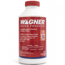 Liquido de Frenos DOT 4 Wagner de 350 ml