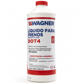Liquido de Frenos DOT 4 Wagner de 946 ml