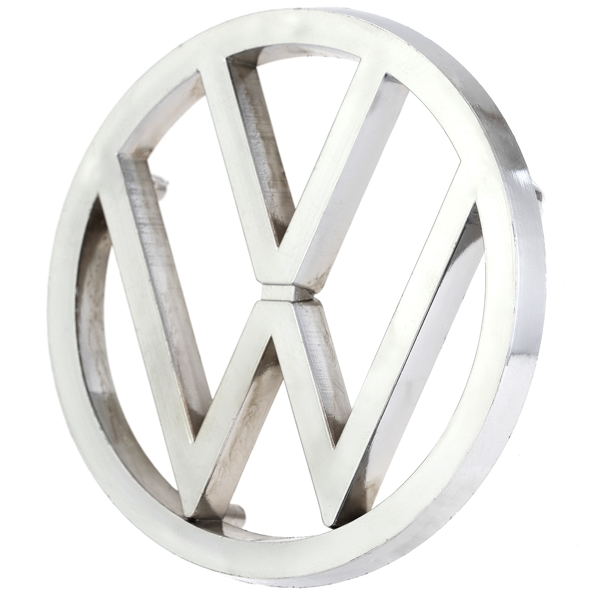 Emblema Cromado de Cofre VW para VW Sedan - Refaccionaria Mario