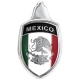 Blasón con Bandera Mexicana para VW Sedan
