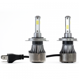 Par de Focos de LED con 4 Caras H4 de 6000Lúmenes Tunix con Balastra de 30 Watts