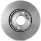 Disco Ventilado de Freno Delantero Original GM para Spark, Beat
