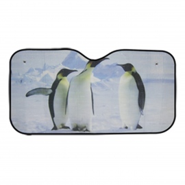 Parasol Doble Burbuja de Pinguinos Tunix
