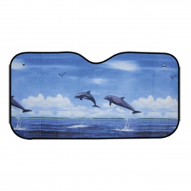 Parasol Doble Burbuja de delfines Tunix