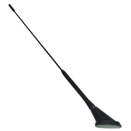 Antena Decorativa Negra Tipo GTI Tunix para Toldo