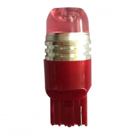 Par de Focos 7440 de Pellizco de 3 LEDs Tipo Flash Rojos con Cubierta de Acrílico Tunix