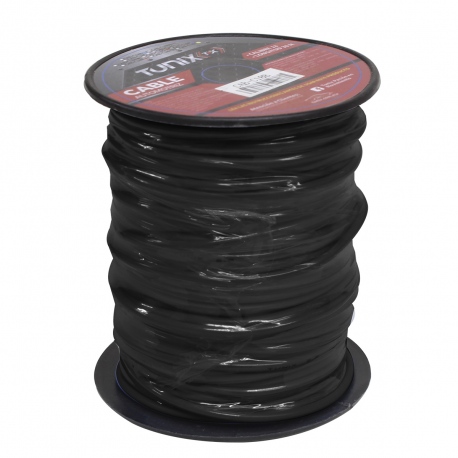 Cable 30M Calibre 18 Negro Tunix