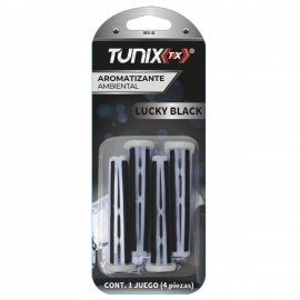 Paquete de 4 Desodorantes Tipo clip para Ventila Black Ice Tunix Universal
