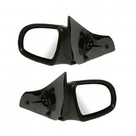 Espejo Lateral Izquierdo Negro con Control Manual Tunix para Chevy C1, C2