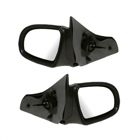 Espejo Lateral Izquierdo Negro con Control Manual Tunix para Chevy C1, C2