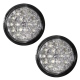 Par de Faros Auxiliares Redondos con 18 LEDs Blancos Tunix