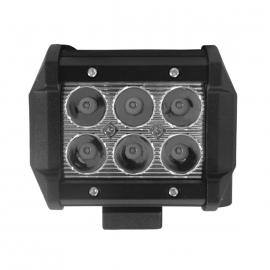 Par de Faros con 6 Hiper LEDs Blancos Tunix