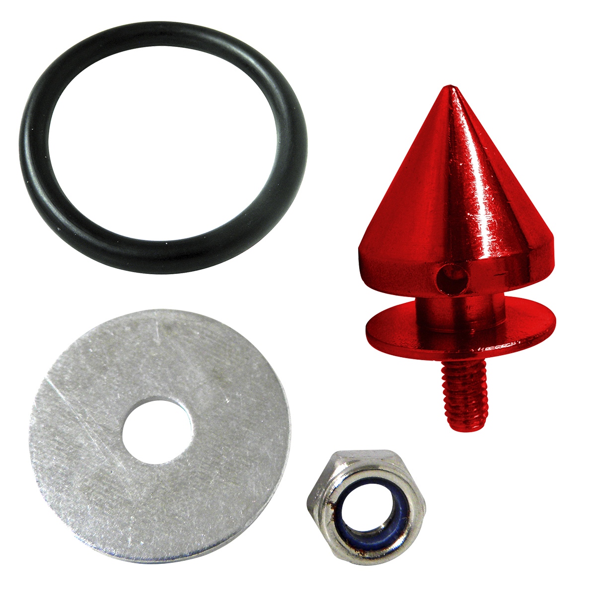 CUBIERTA DE TORNILLO ESTILO DO-NUT ZONA DE JUEGO DE DOS PARTES