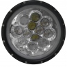 Unidad Redonda de Faro con 12 Hiper-Leds de 7" Tunix