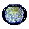 Par de Faros de 9 Leds con Estrobo Tunix