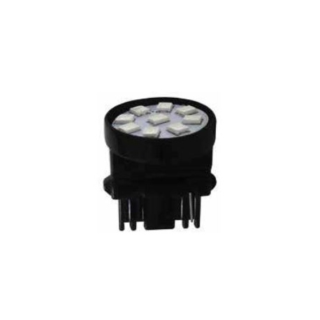 Par de Focos de Pellizco Grande 3157 con 9 LEDs Blancos de 2 Polos Tunix