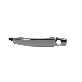 Manija Exterior de Puerta Delantera Izquierda Cromada con Hoyo de Llave Hushan para Aveo, Sonic, Cruze, Trax