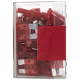 Caja con 100 Fusibles Rojos Tipo Clavija de 10 Ámperes Tunix
