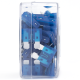Caja con 100 Fusibles Azules Tipo Clavija de 15 Ámperes Tunix