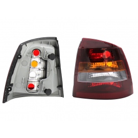 Calavera Derecha en Tres Colores de Tono Oscuro sin Arnés Diforza para Astra Hatchback