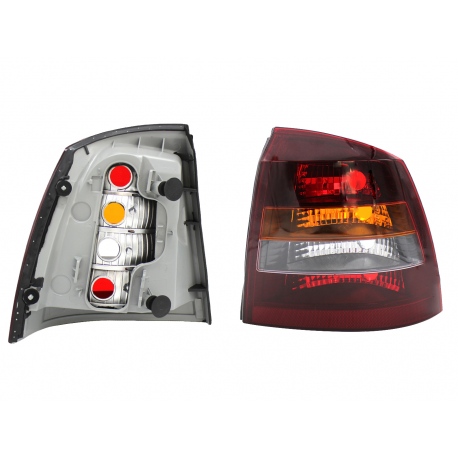 Calavera Derecha en Tres Colores de Tono Oscuro sin Arnés Diforza para Astra Hatchback