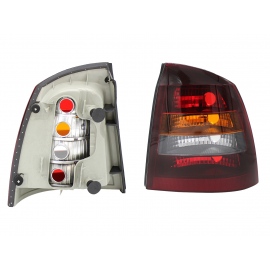 Calavera Derecha en Tres Colores de Tono Oscuro sin Arnés Diforza para Astra Sedán