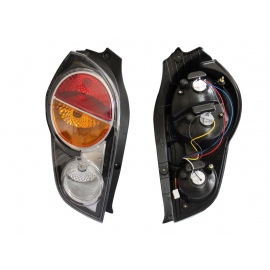 Calavera Izquierda con Marco Negro y Arnés Diforza para Spark Clásico